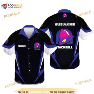 Taco Bell Custom Name Summer Hawaiian Shirt