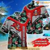 Tampa Bay Buccaneers NFL Personalized Hawaiian Shirt Floral Tropical Patterns Trends Summer Gift