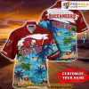 Tampa Bay Buccaneers NFL Personalized Hawaiian Shirt