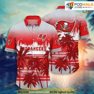 Tampa Bay Buccaneers NFL Summer Hawaiian Shirt Tropical Patterns For Sports