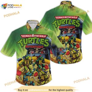 Teenage Mutant Ninja Turtles Adventures Hawaiian Shirt