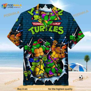 Teenage Mutant Ninja Turtles Unisex Hawaiian Shirt