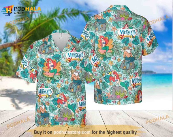 The Little Mermaid Hawaiian Shirt