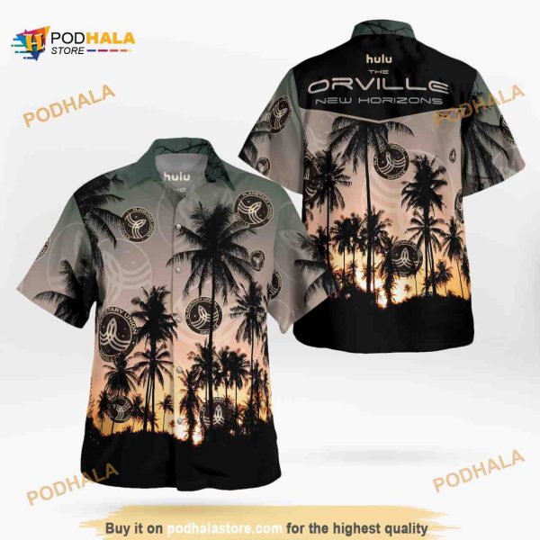 The Orville Coconut Tree Star Trek Hawaiian Shirt