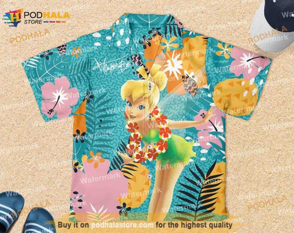 Tinker Bell Hawaiian Shirt