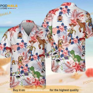 Toy Story Friends Tropical Hawaiian Shirt