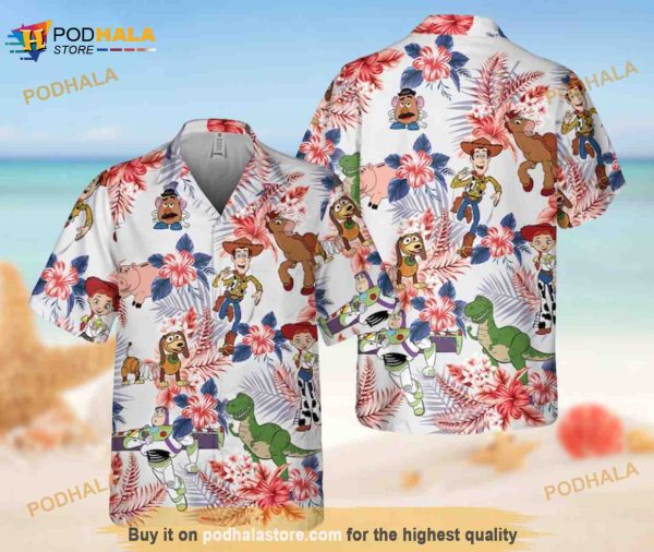 Toy Story Friends Tropical Hawaiian Shirt