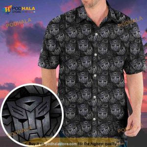 Transformers Button Shirt