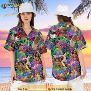 Tropical Moana Hawaiian Shirt