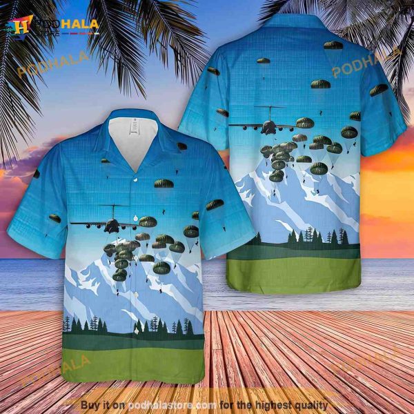 U.S. Army Paratroopers Hawaiian Shirt