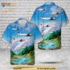 US Army Beechcraft C-12u-3 Huron Hawaiian Shirt