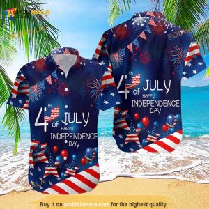 US Independence Day Hawaiian Shirt