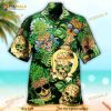 Unisex Pineapple Hawaiian Shirt Skull Pineapple 3D Hawaiian Shirt