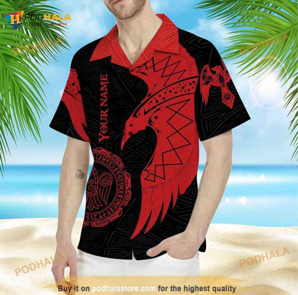 Viking Hawaiian Shirt Aloha Summer