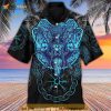 Viking King Blue Art Hawaiian Shirt