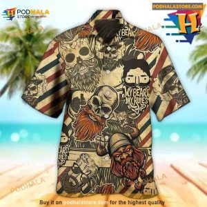 Viking My Rules Funny Hawaiian Shirt