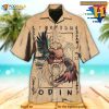 Viking Odin Sign Old Man Viking Hawaiian Shirt