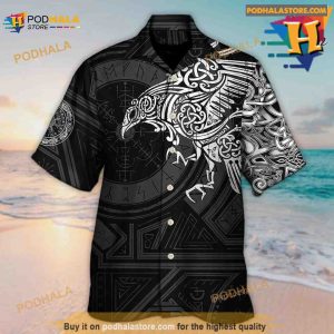 Viking Valhalla The Ravens Hawaiian Shirt