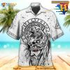 Viking Victory Black And White Style Hawaiian Shirt