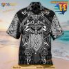 Viking Warrior Blood Pattern Hawaiian Shirt