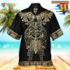 Viking Warrior The Raven Yellow Of Odin Hawaiian Shirt