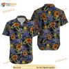 Vintage Rjc Mens Floral Hawaiian Aloha Button Front Shirt