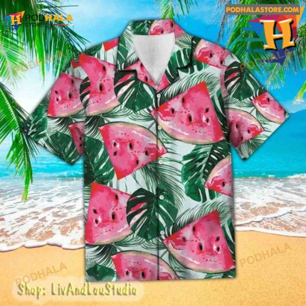 Watermelon Hawaiian Shirt