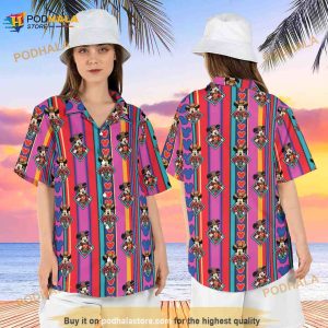 Western Mickey Mouse Hawaiian Shirt