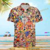 Wrestling Character Collage Art Hawaiian Shirt