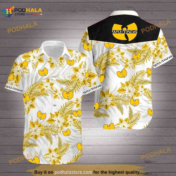 Wu-tang Clan Music Band Button Shirt